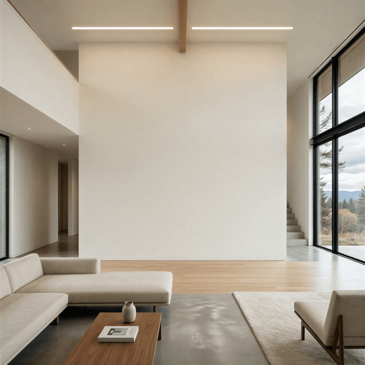 A carefully finished residential interior