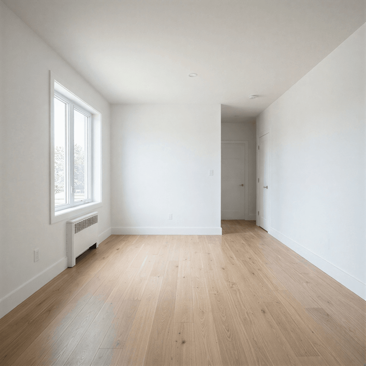 Bright, carefully finished residential interior