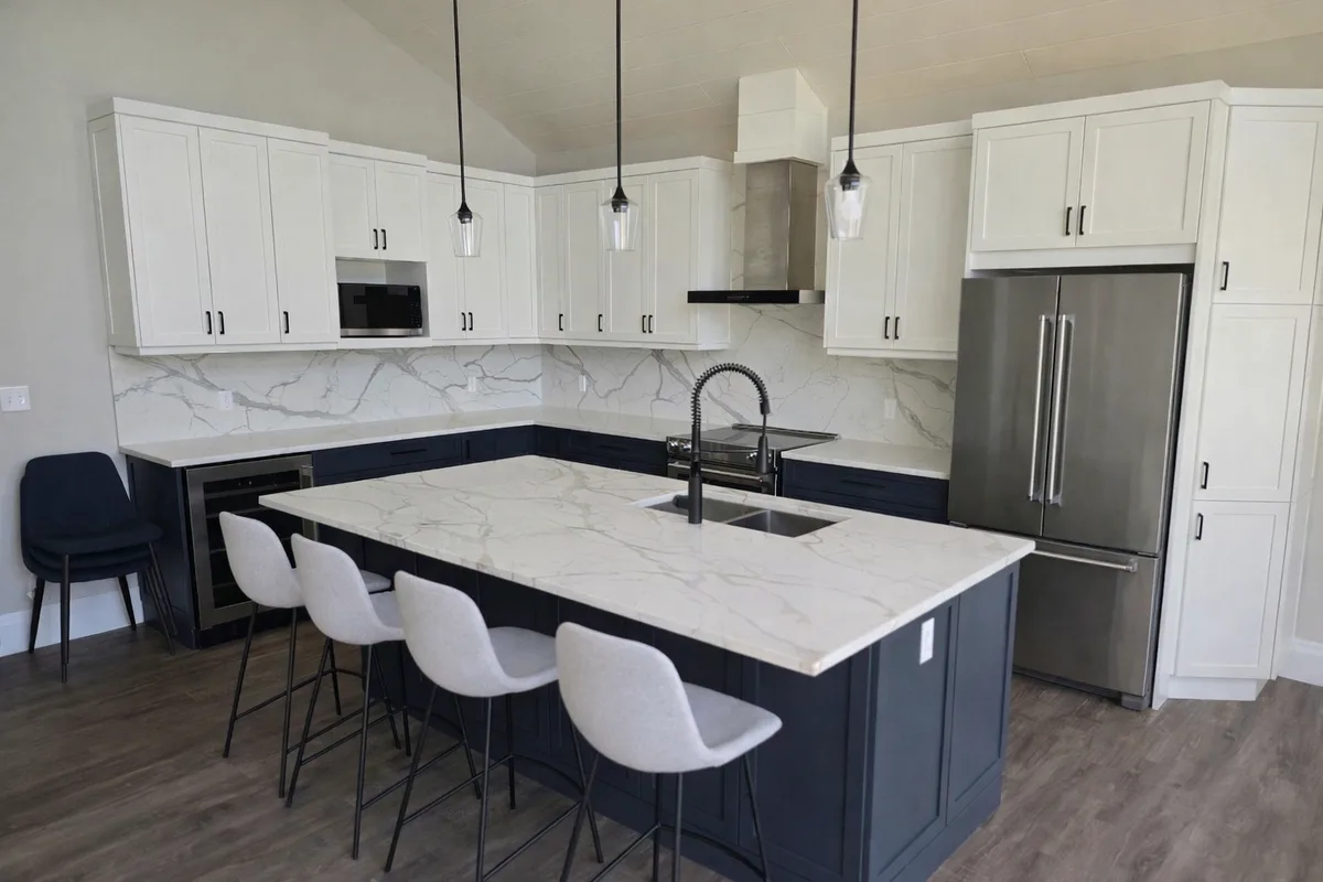 Kitchen cabinets completed by RiteKote in Collingwood