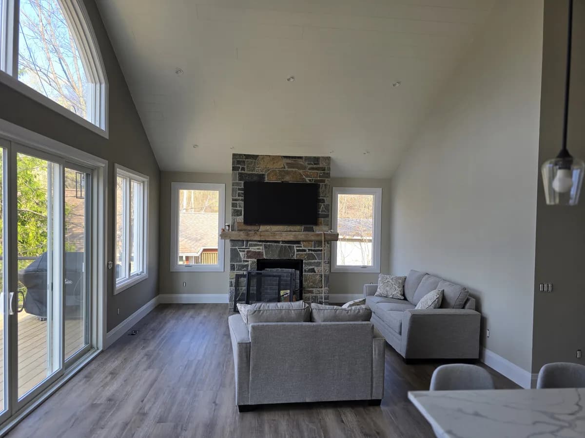The final piece of the puzzle. We refreshed the interior of this renovated cottage to give it a polished, high-end look that complements the owner's new upgrades.