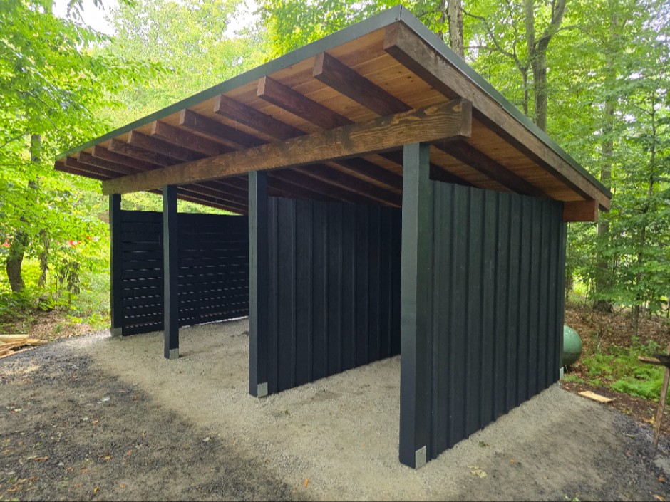 RiteKote Painting & Decoration Shed - staining